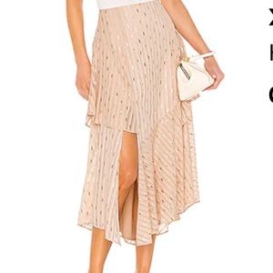 NWT- House of Harlow 1960 X REVOLVE Mota Skirt